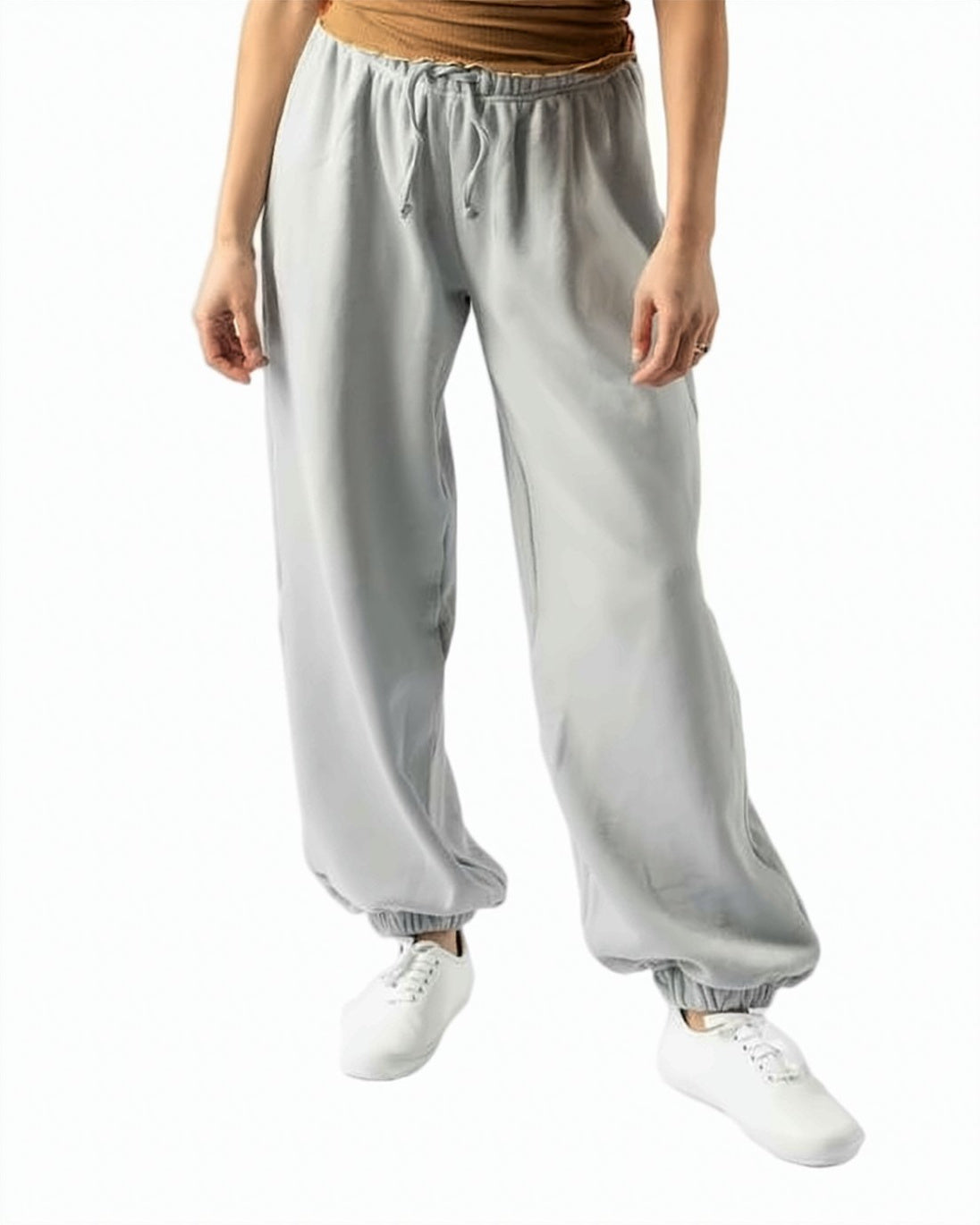 Loose-Fitting Organic Cotton Jogger Pants