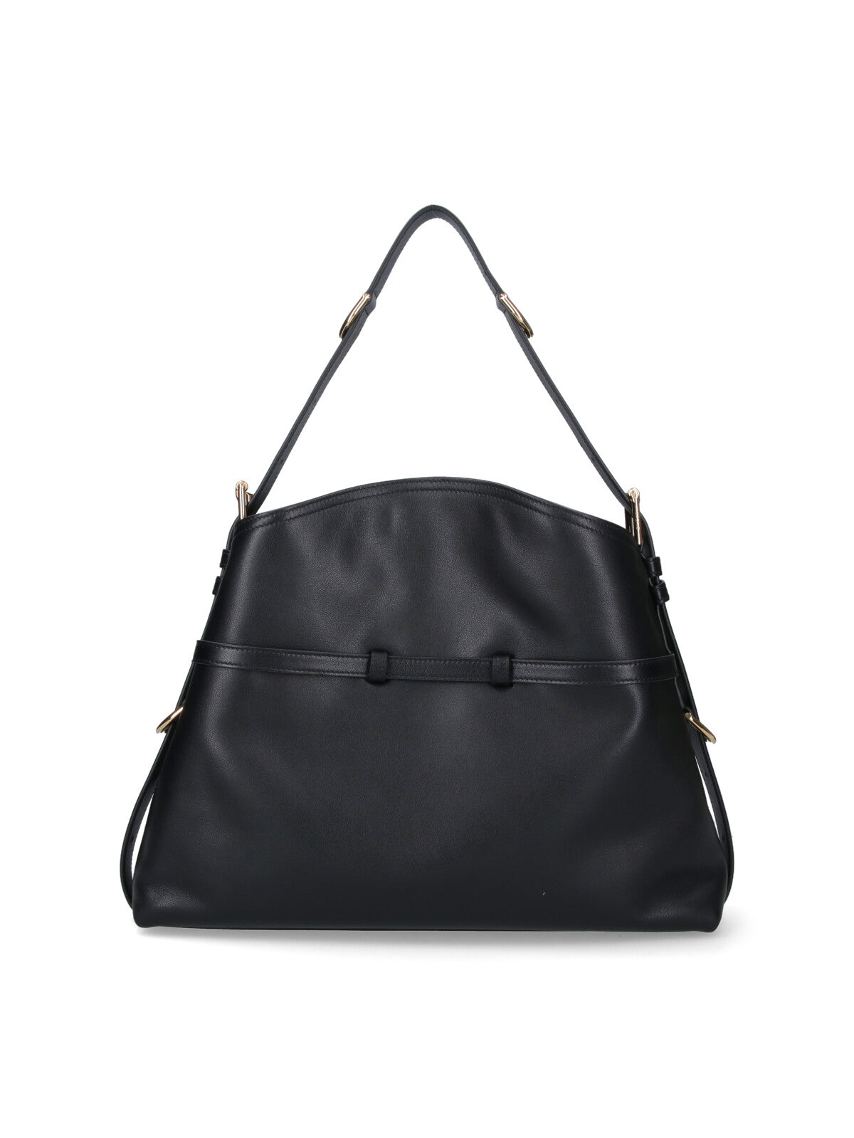 "Voyou" Medium Shoulder Bag – Black