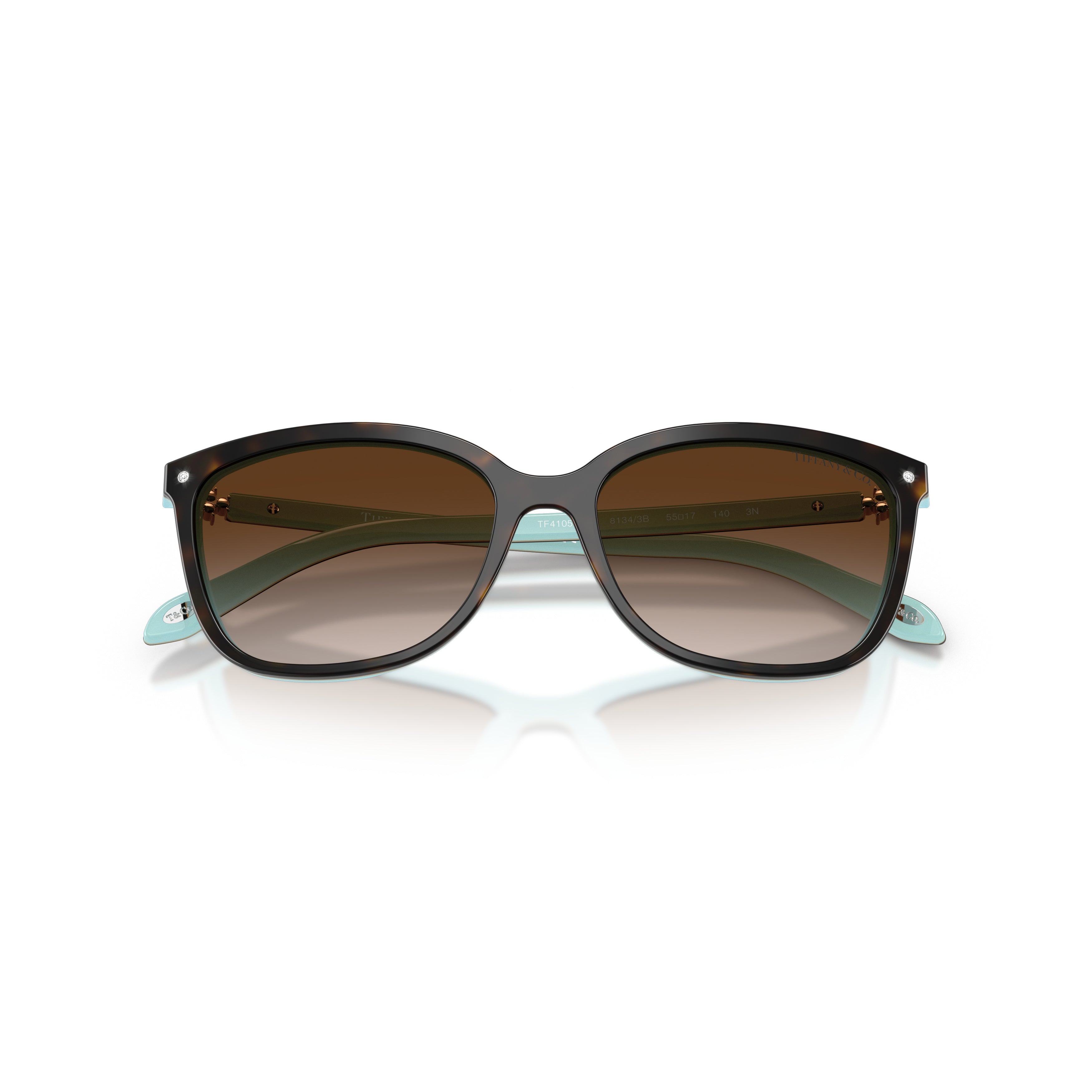 0tf4105hb Cat-Eye Sunglasses in Glossy Acetate