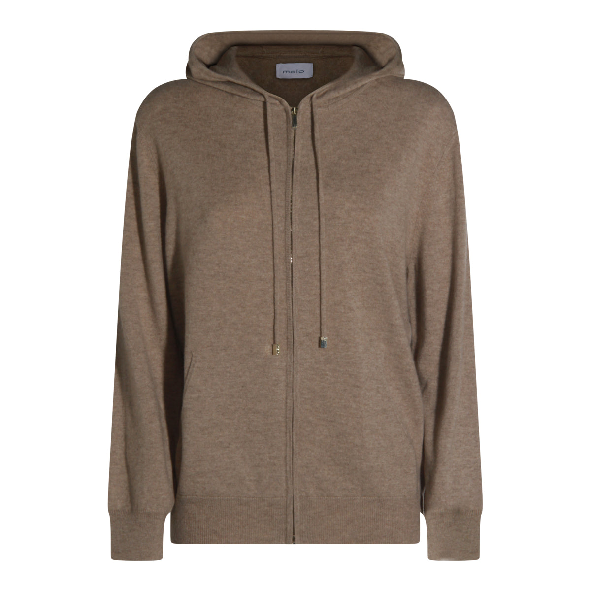 Brown Cotton Knitwear