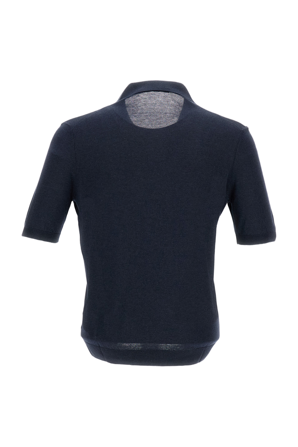 Keith Blue Silk Polo