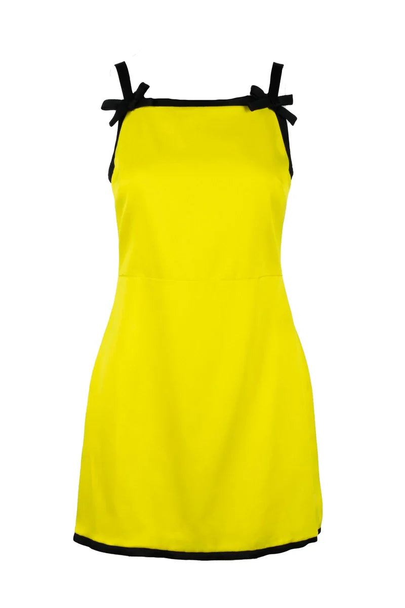 Sheath Dress - Yellow