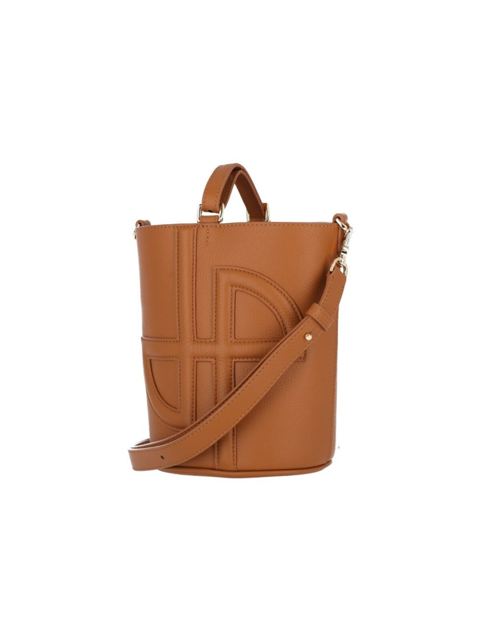 "Jp" Small Bucket Bag – Brown