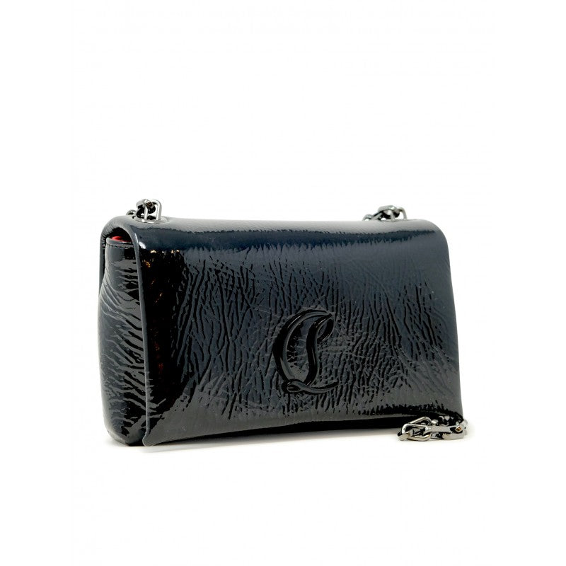 3255017 Bk01 Black Leather Loubi54 Bag