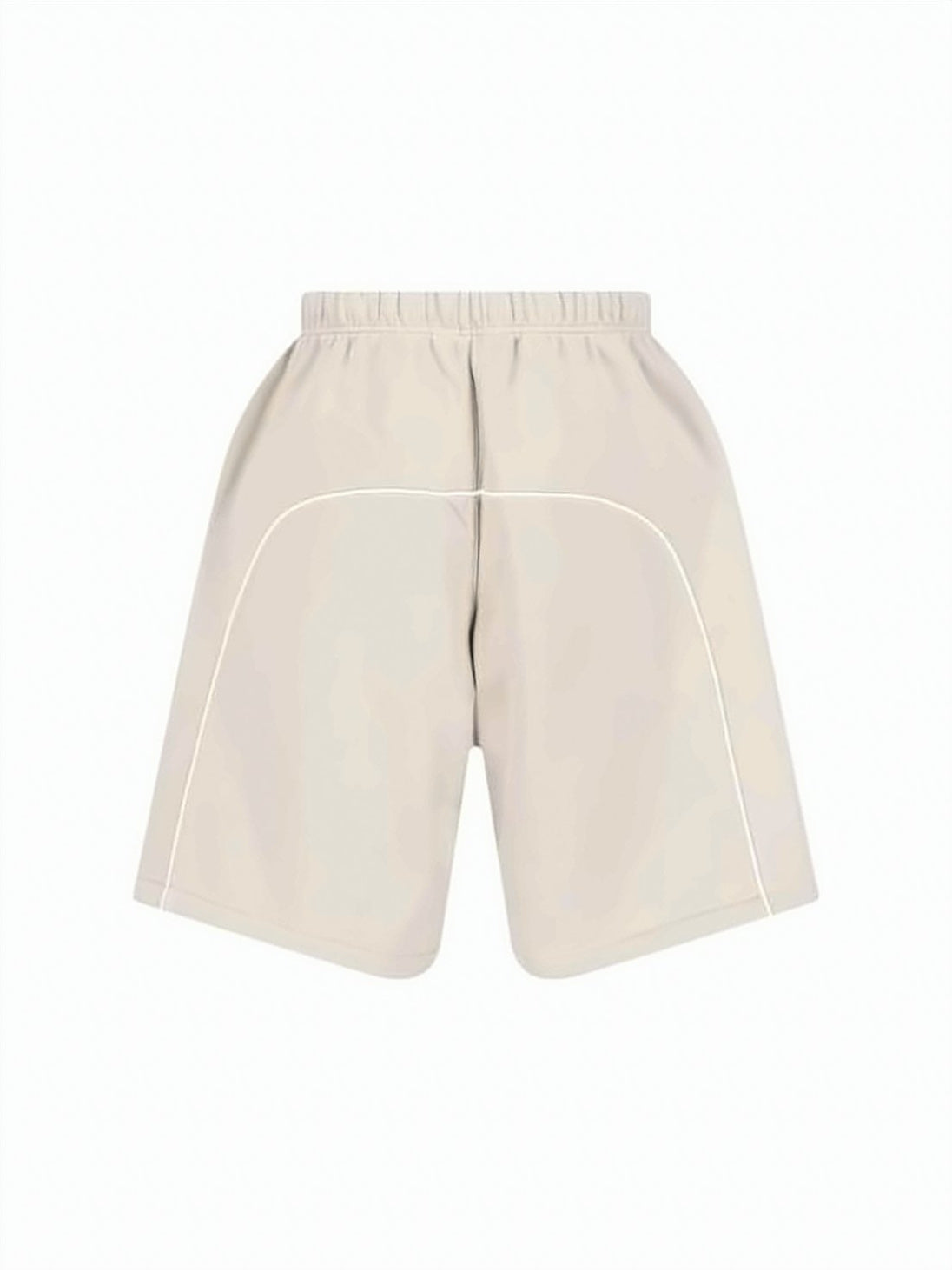 Relaxed Fit Shorts with Elastic Waistband and Drawstring