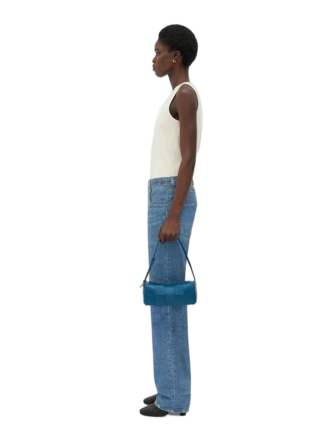 Shoulder Bag in Smooth Lamb Leather