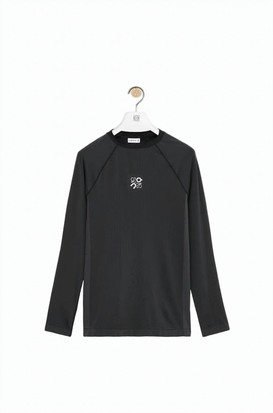 Long-Sleeve Fitted Tee with Design