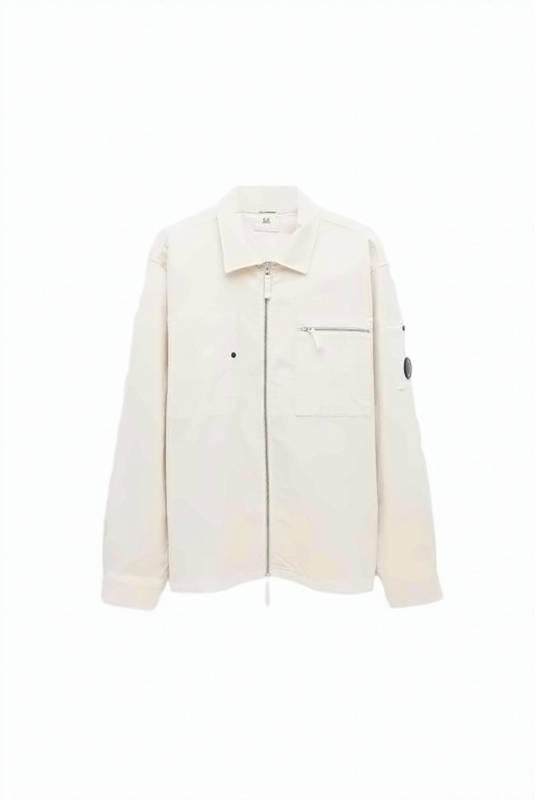 Corduroy Lens Detail Zip Shirt