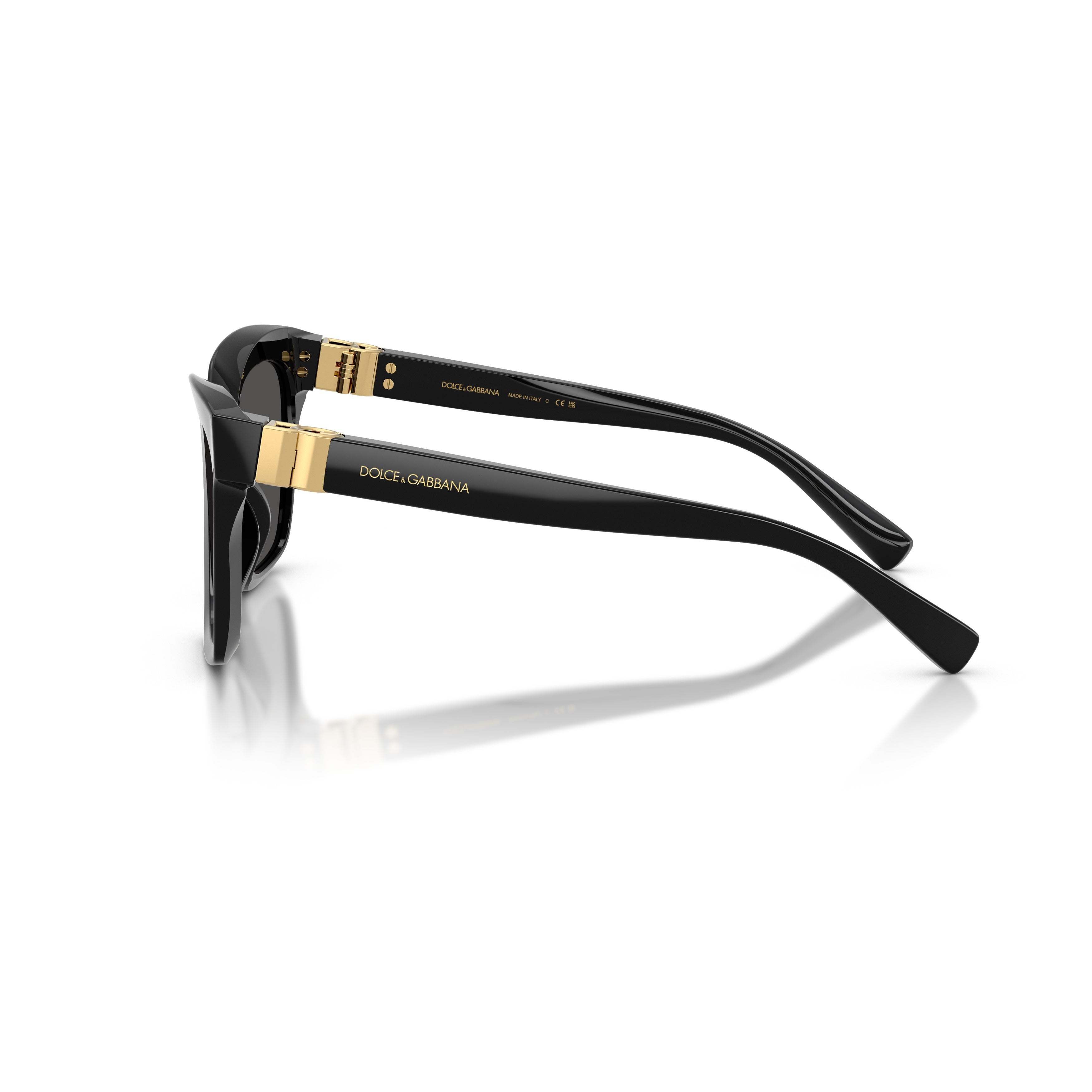 0dg4498 Oversized Tortoiseshell Square Sunglasses with Gradient Lenses