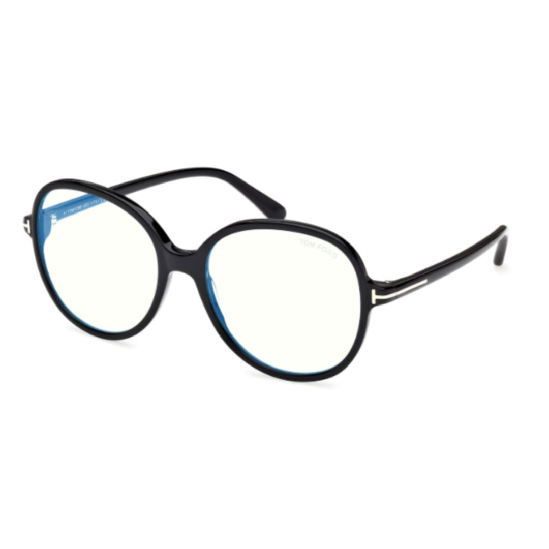 Ft6090-B Rounded Acetate Frame Eyeglasses