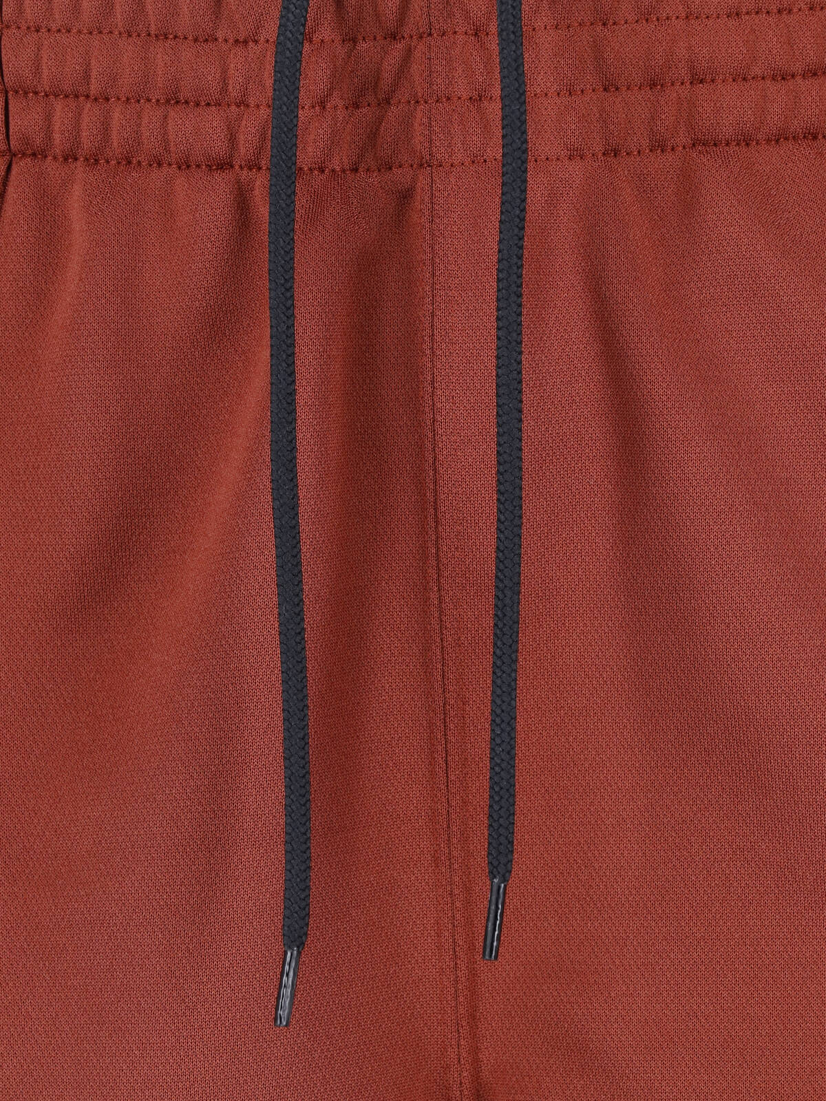 Red Wide-Leg Butterfly Embroidered Track Pants