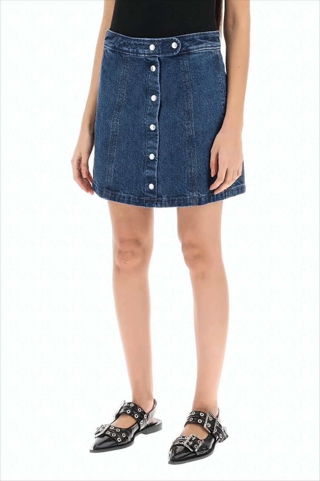 Indigo Blue Denim Skirt