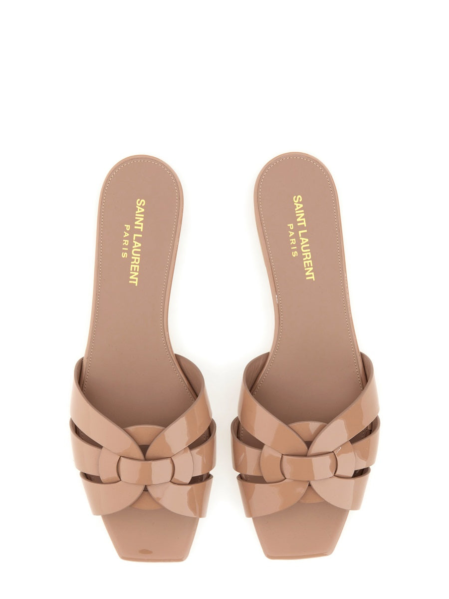 Nu Pieds Tribute 05 Flat Sandals With Braided Straps