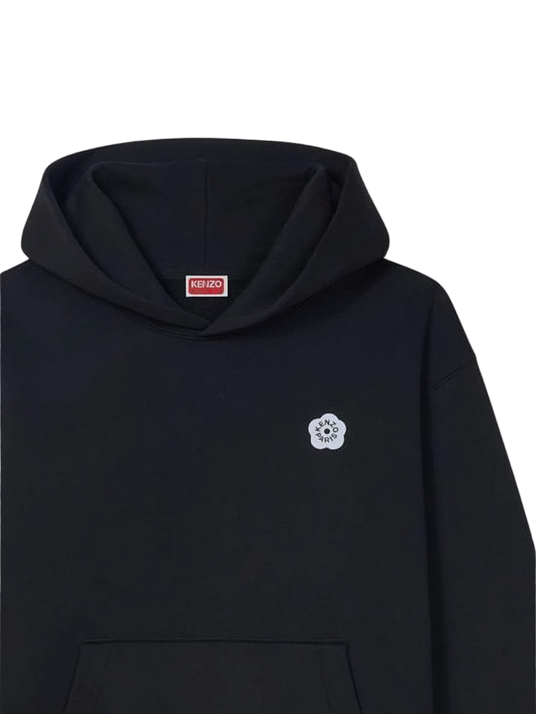 Minimalist Cotton Hoodie with Subtle Embroidery
