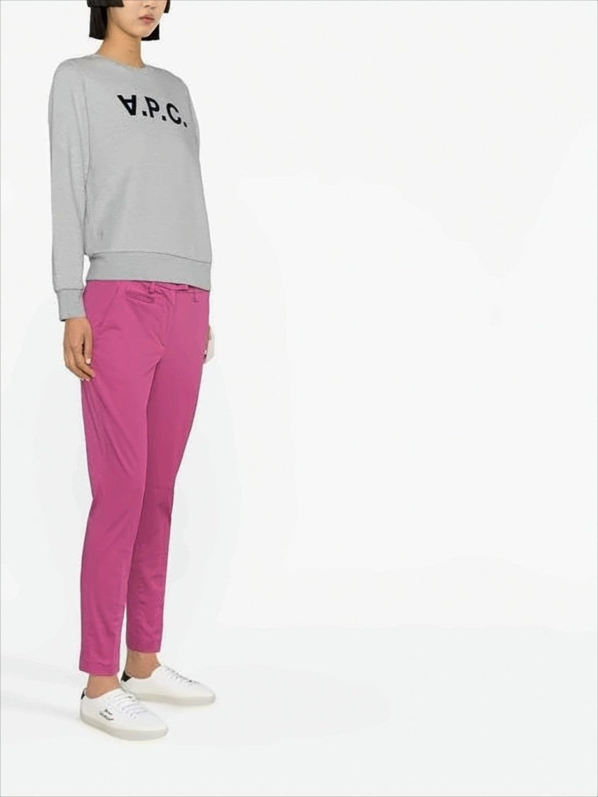 Heathered Grey Long-Sleeve Sweatshirt