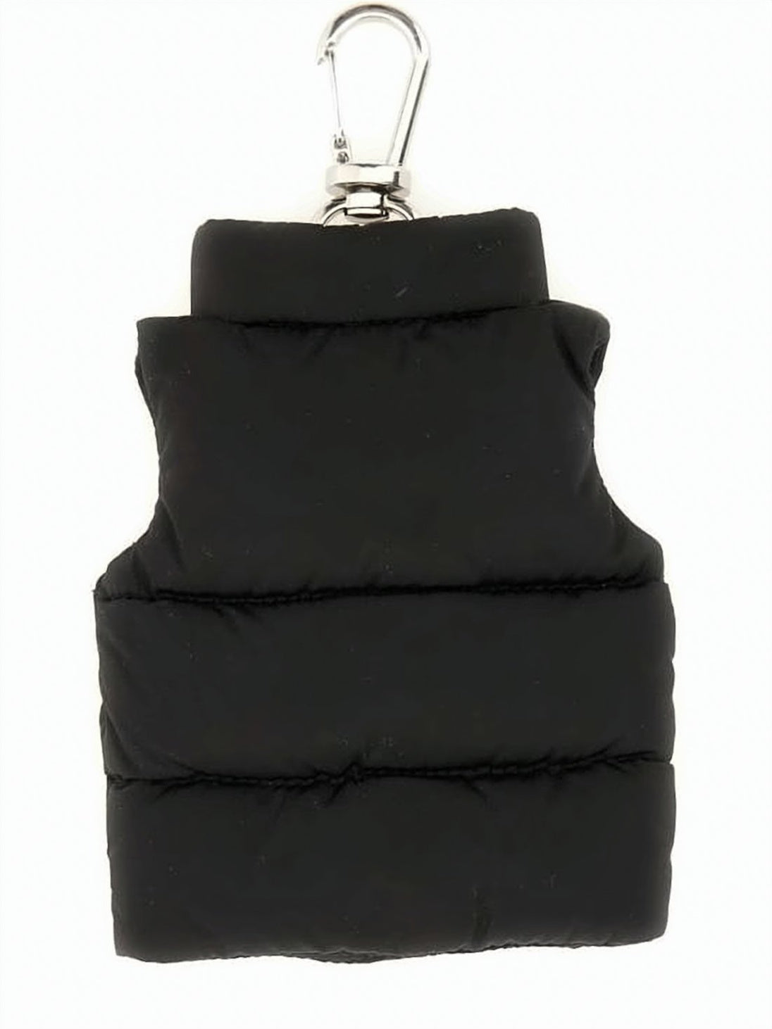 Miniature Padded Vest Keyring with Moncler Logo