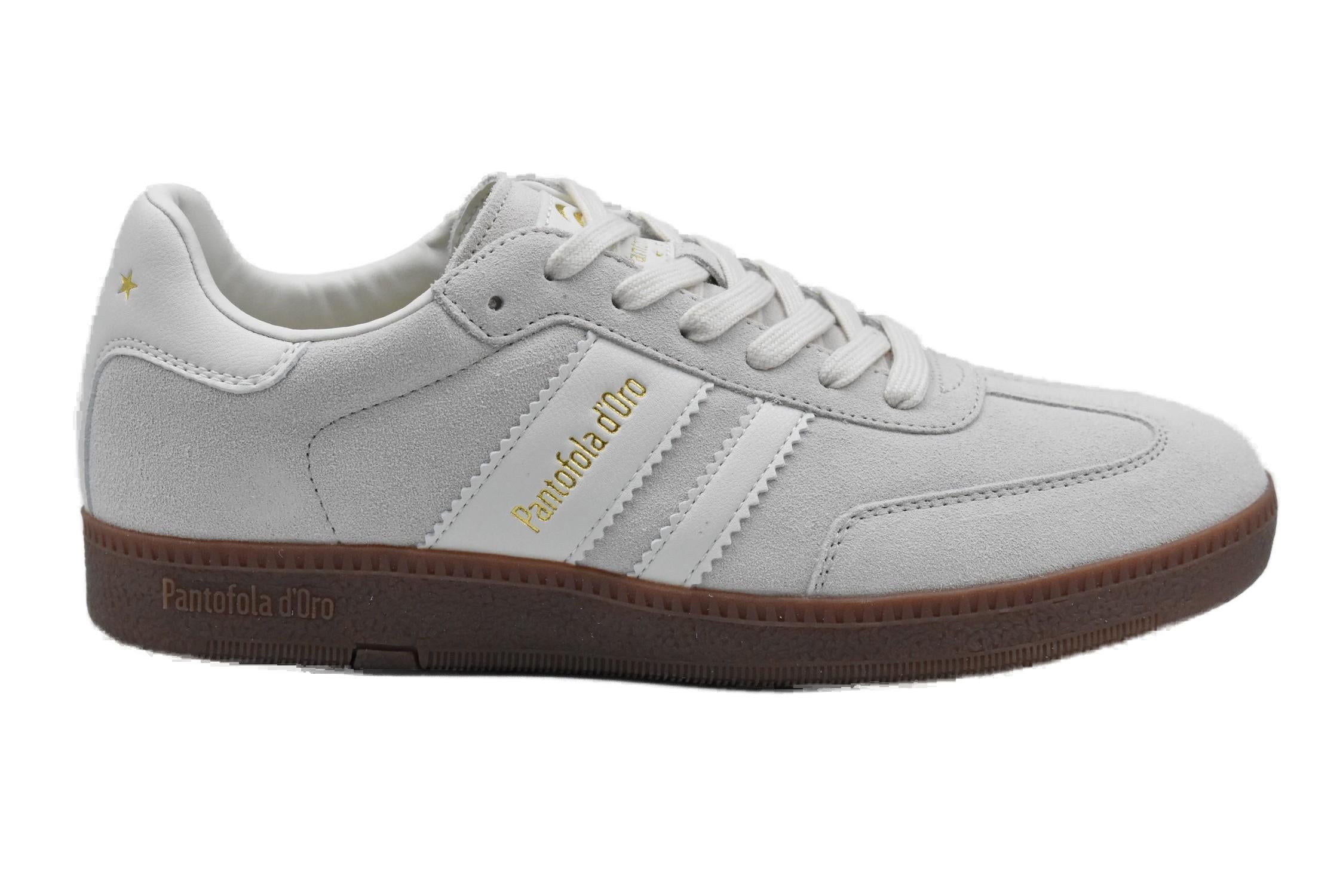 Low-Top Sneakers with Leather Upper