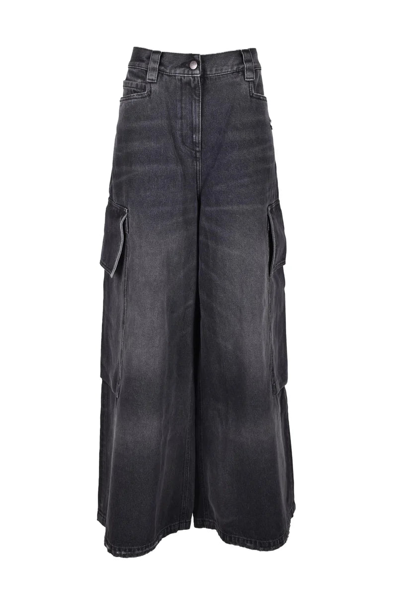 Cotton Jeans - Grey