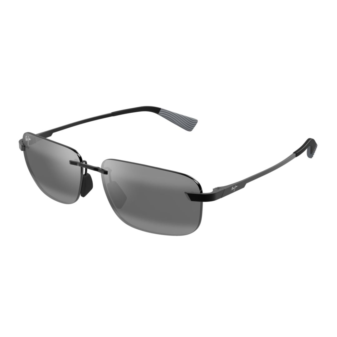 Lanakila Rimless Rectangular Sunglasses with Adjustable Nose Pads