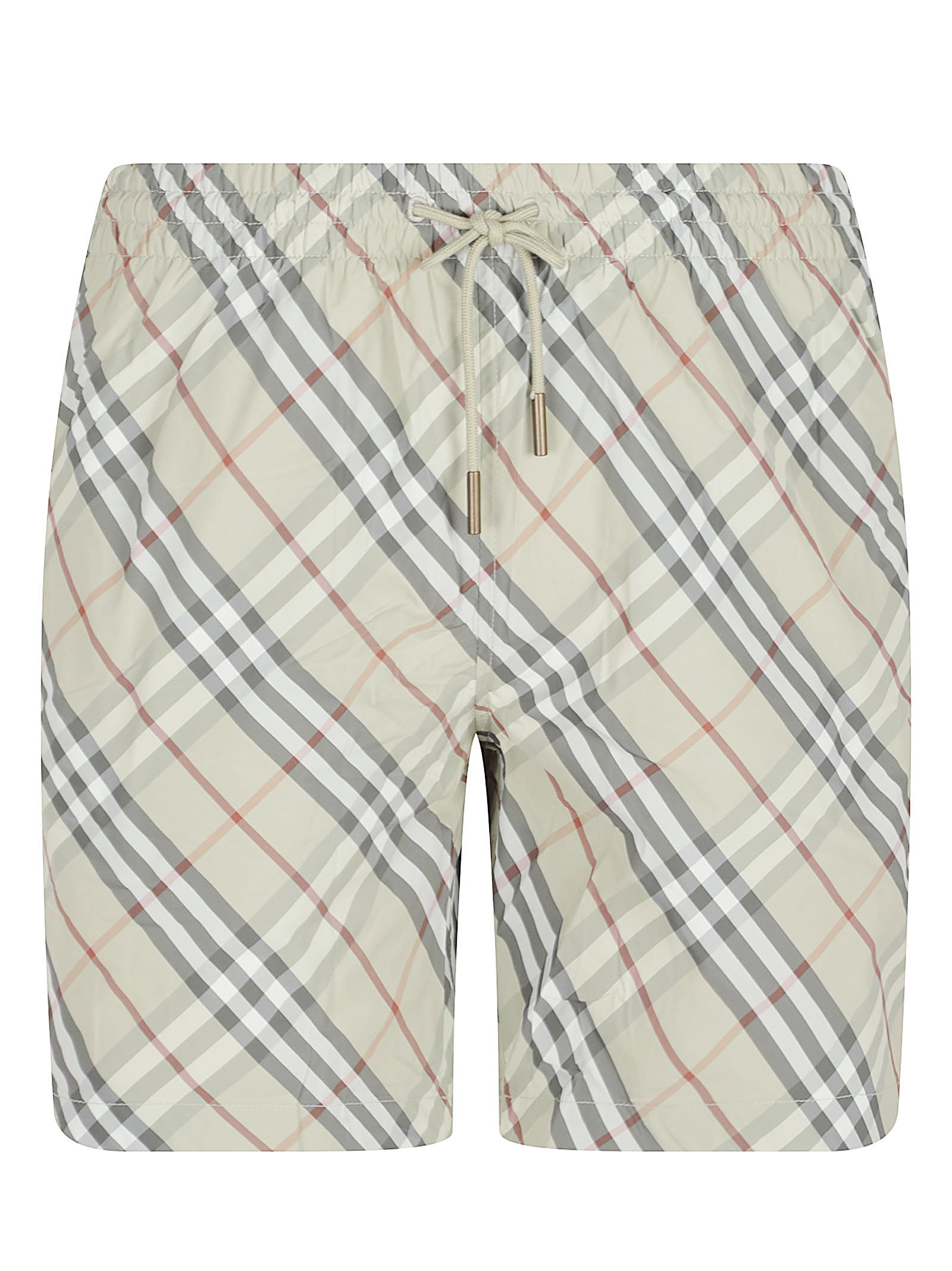 Classic Check Pattern Nylon Shorts