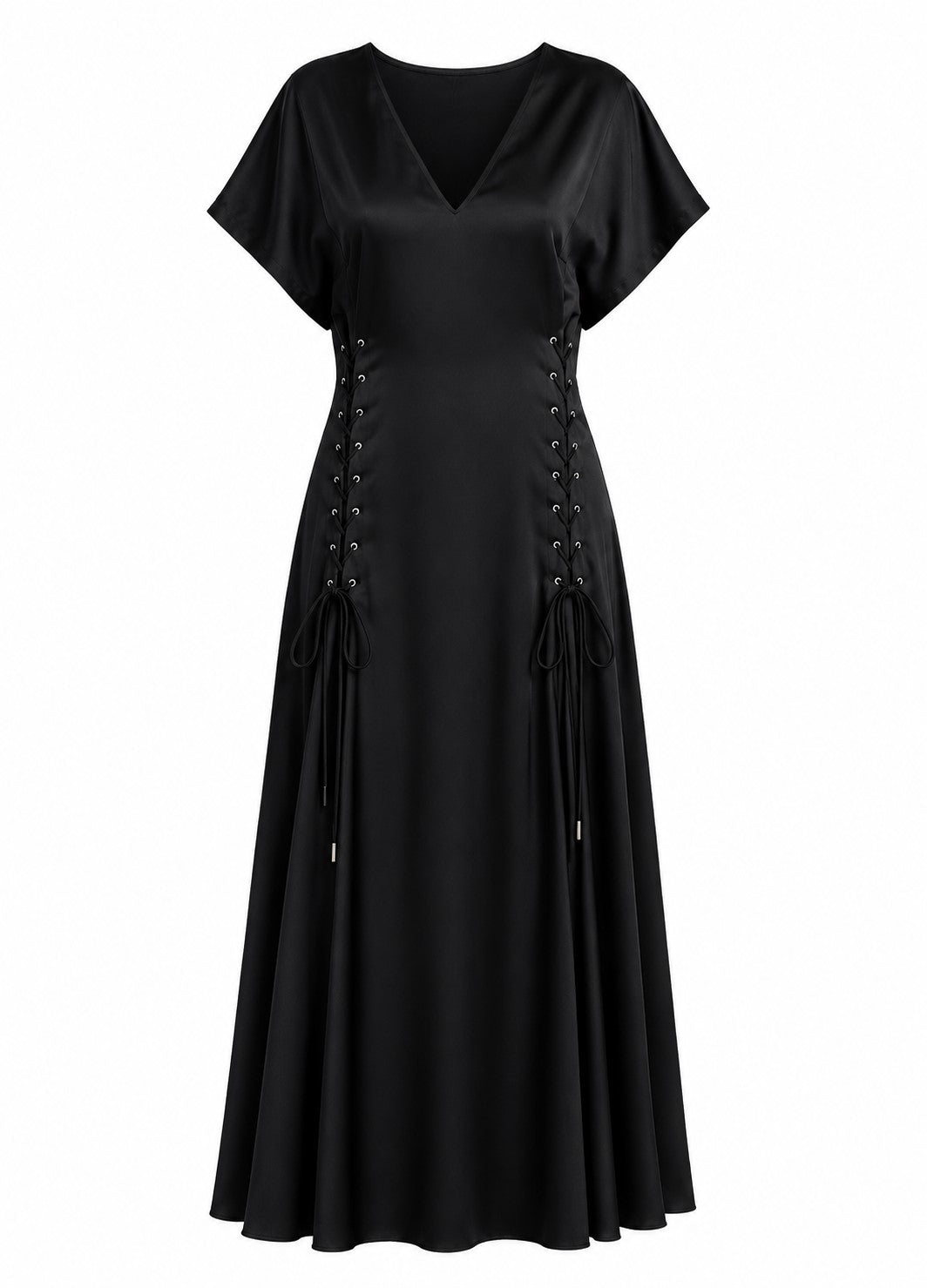 Arezzo Fluid Twill Satin Dress
