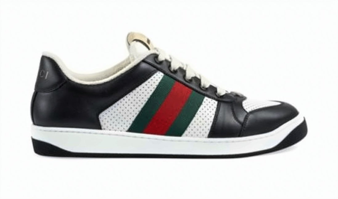 Low-Top Sneakers with Iconic Webbing