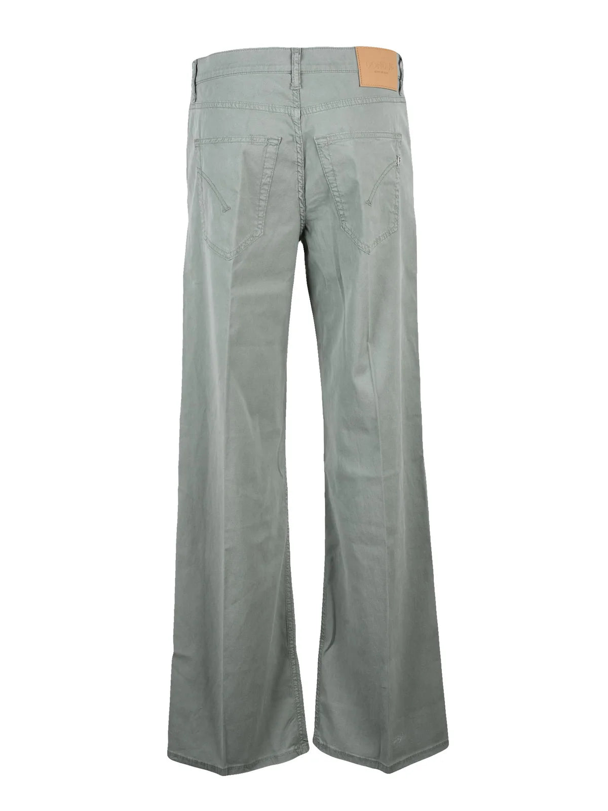 Jacklyn Lyocell Cotton Stretch Trousers - Green