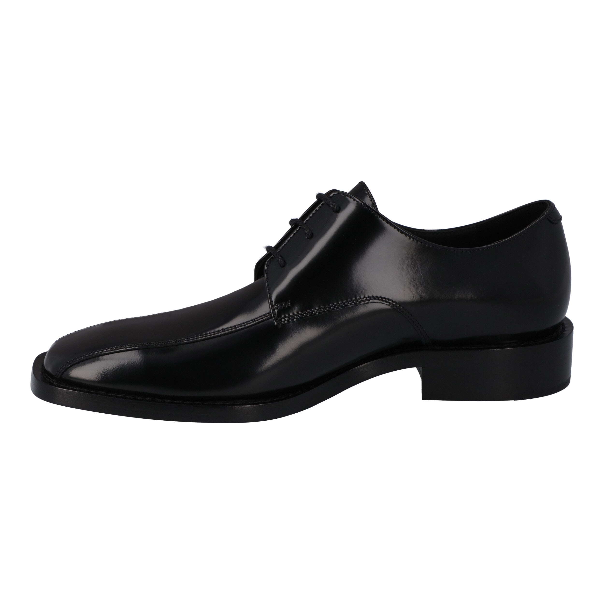 Rim Hi-Shine Derby Shoes Black