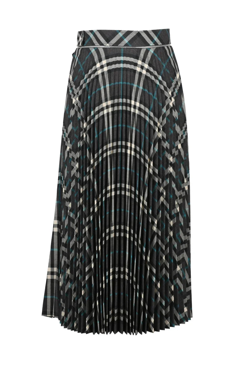 Pleated Skirt - Grey