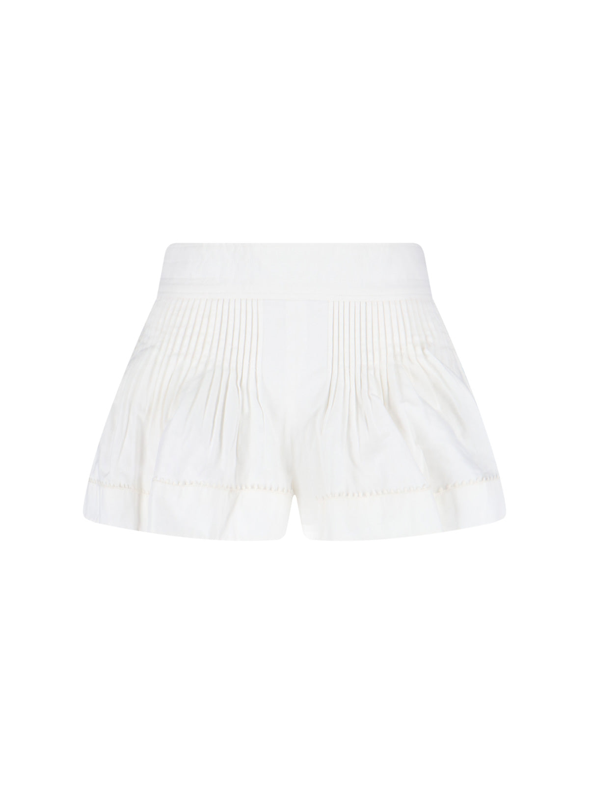 "Cybila" Shorts – White