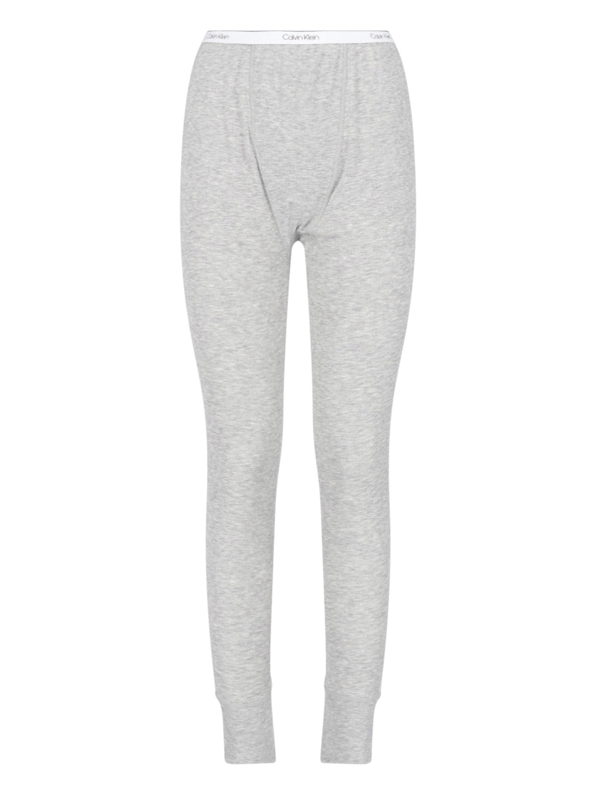 Grey Slim Tapered Elastic Waistband Trousers