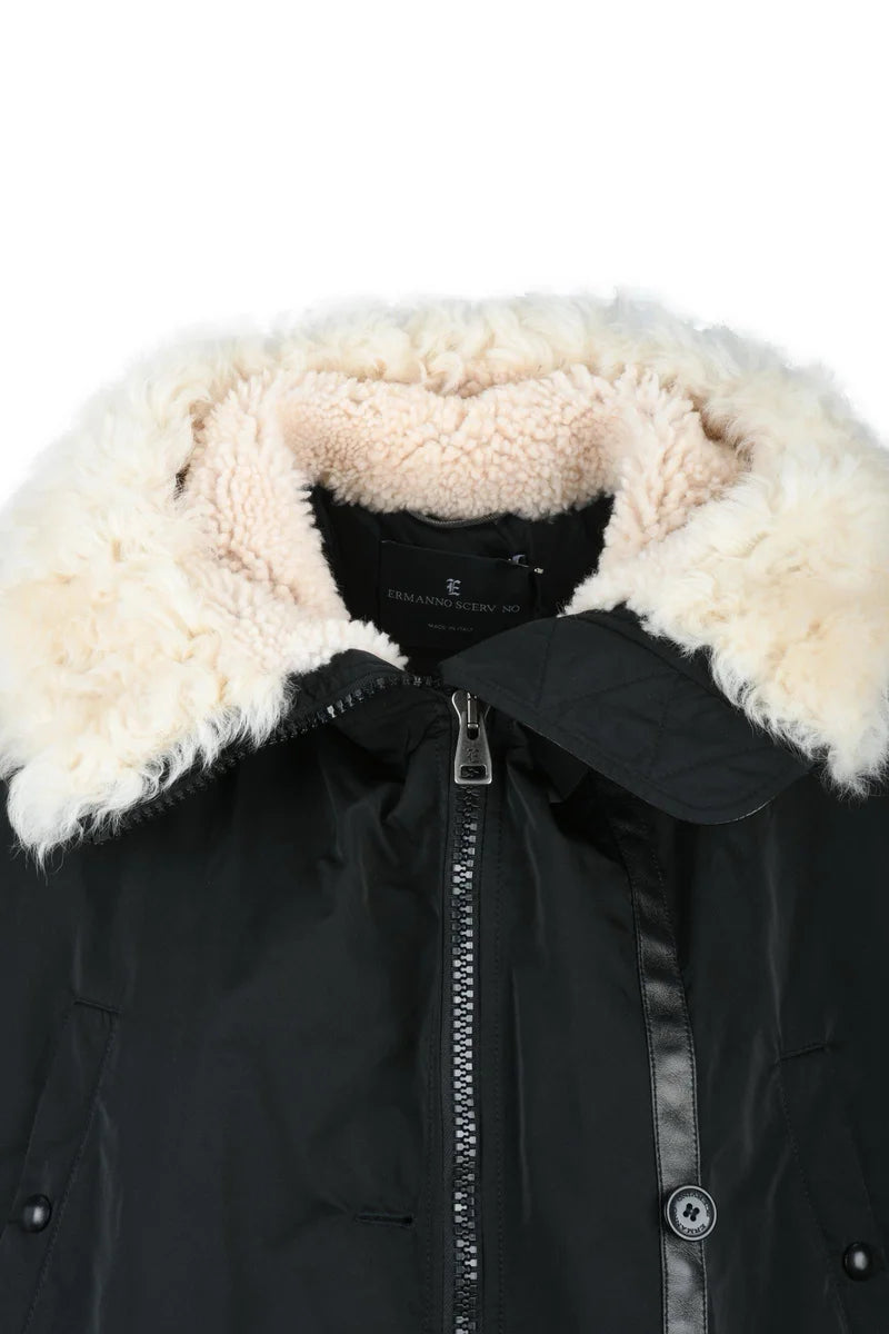 Parka Fur Collar - Black