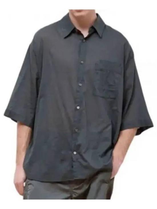 Relaxed-Fit Short-Sleeved Cotton Lemaire Shirt