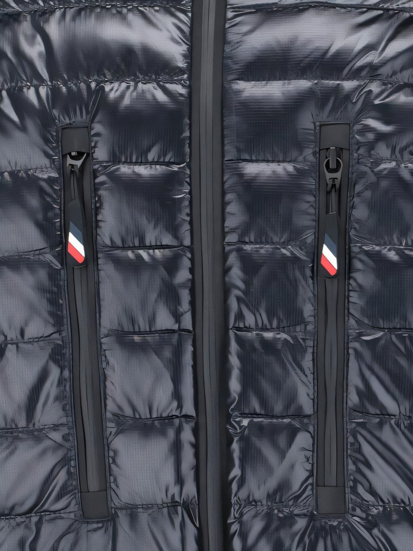 Quilted Padded Jacket With Glossy Finish
