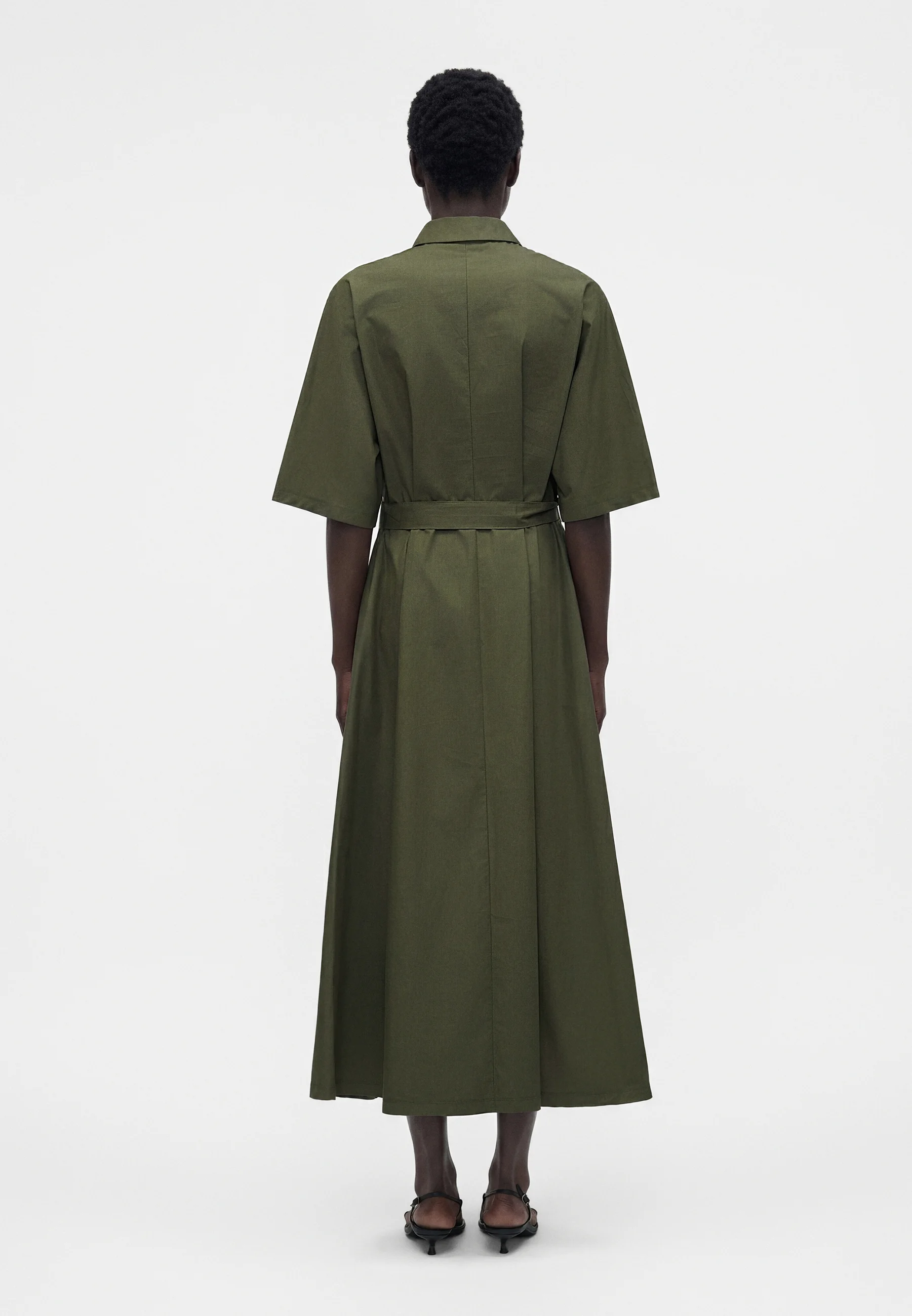 Midi Polo Dress with Relaxed Fit