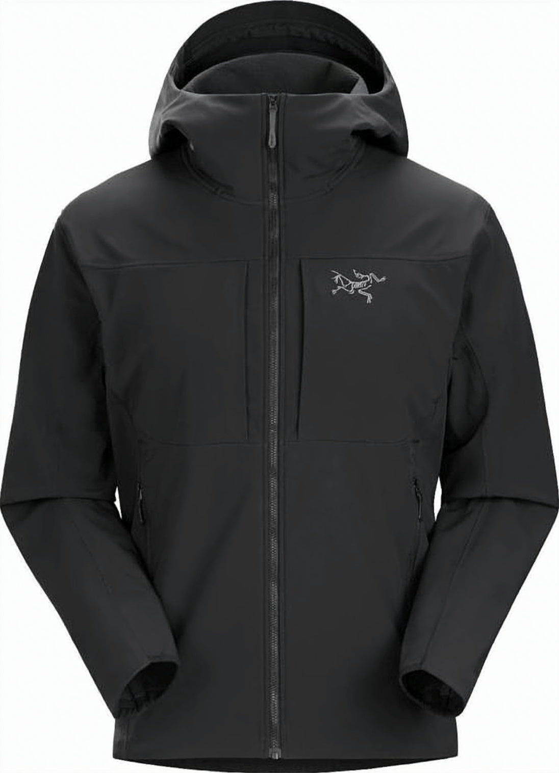 Black Gamma MX Hooded Full Zip Jacket