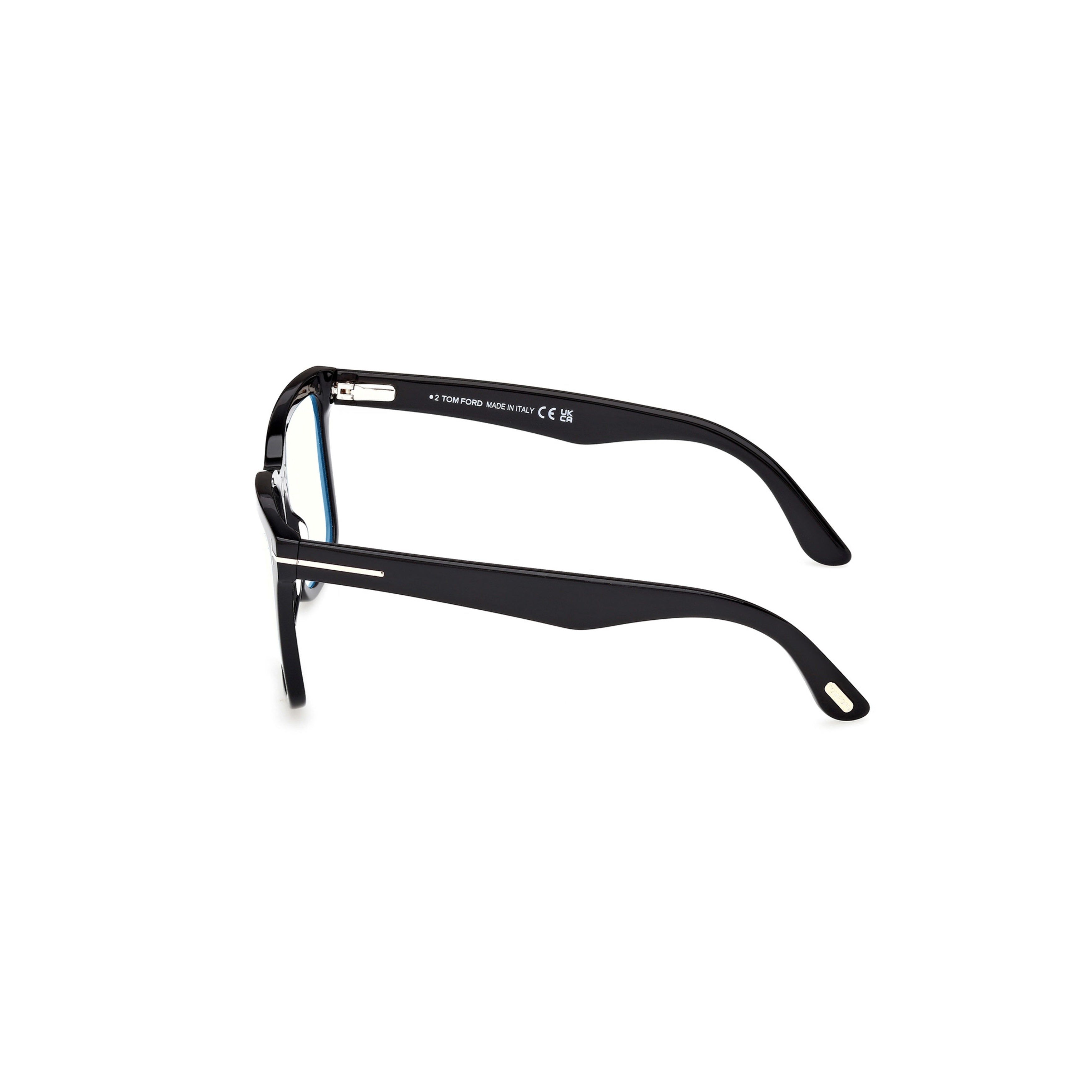 Ft6069-B Bold Square Frame Acetate Eyeglasses