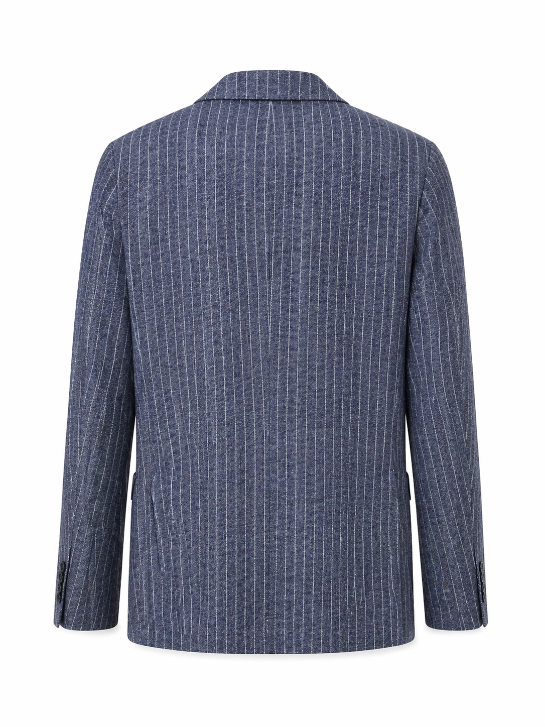 Pinstripe Pattern Two Button Classic Blazer