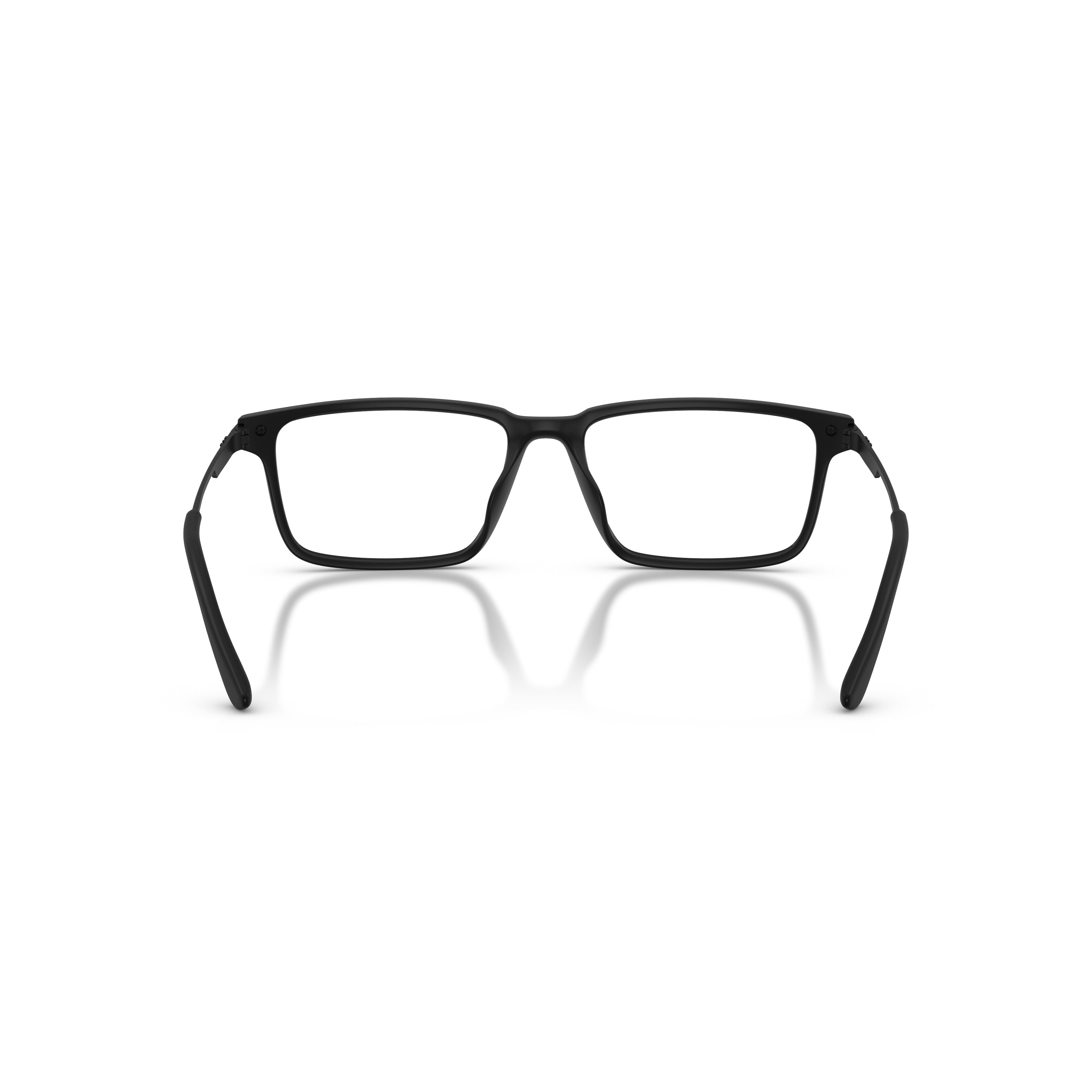 0ea3268u Matte Rectangular Frame Eyeglasses with Subtle Detailing