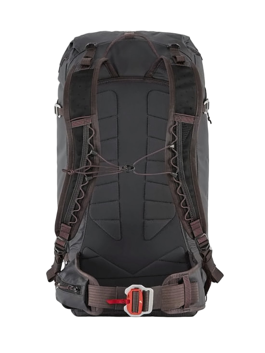 Robust Black Backpack With Diagonal Strap
