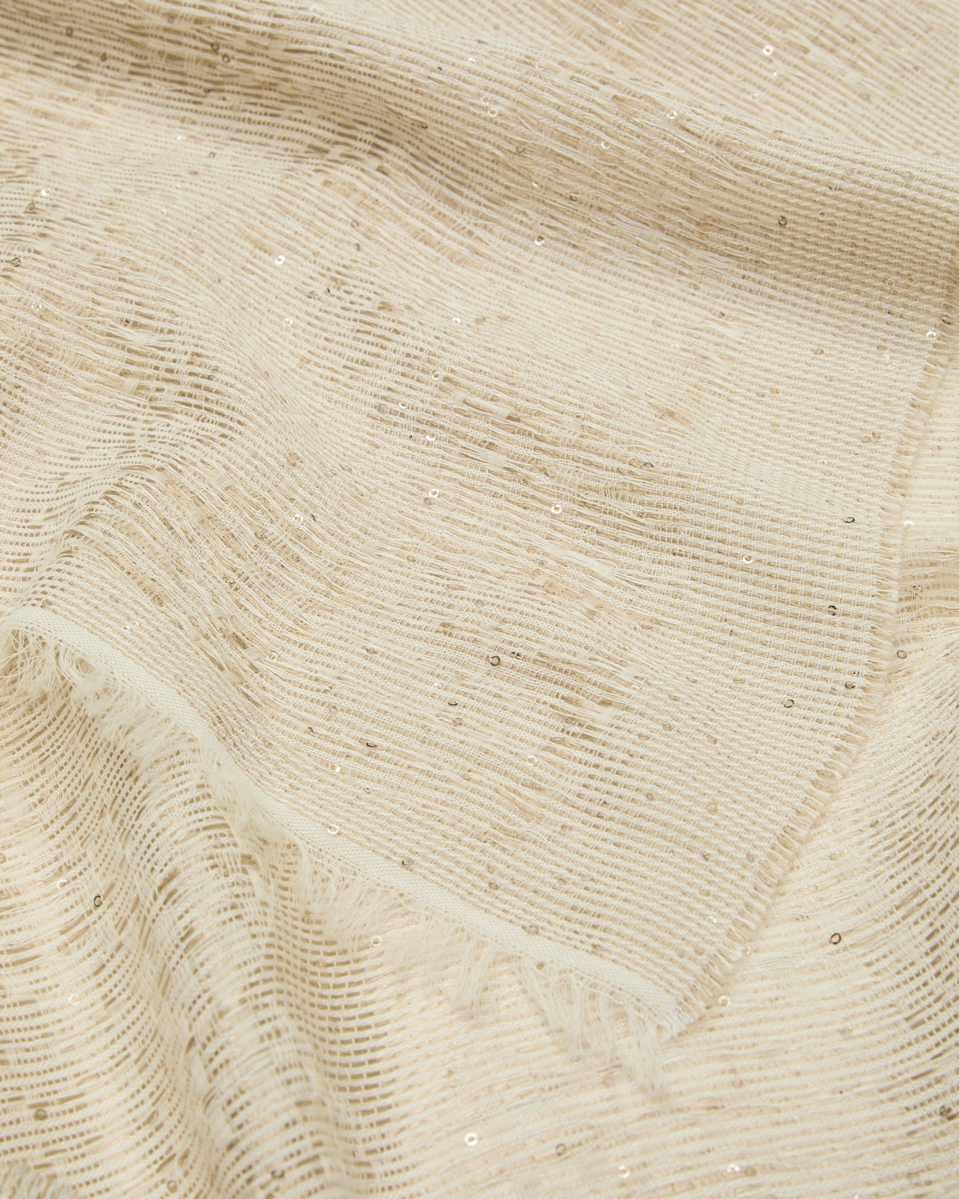 Woven Weave Appliqued Micro Stole