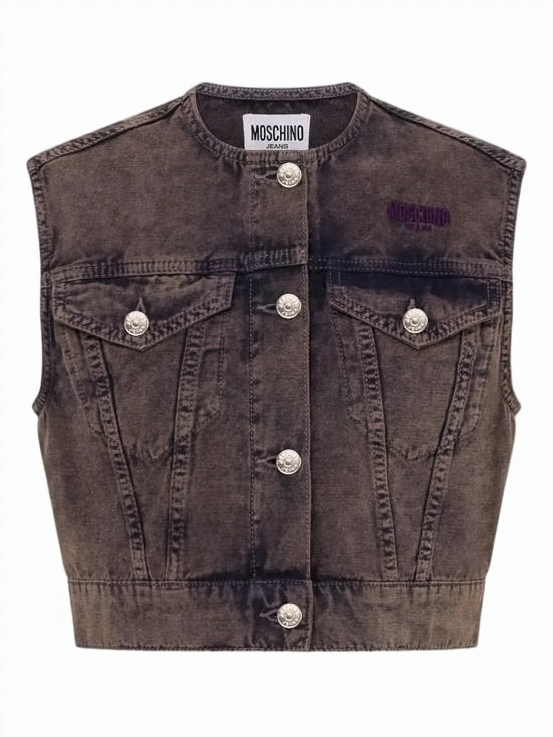Double-Breasted Cotton Trench Coat