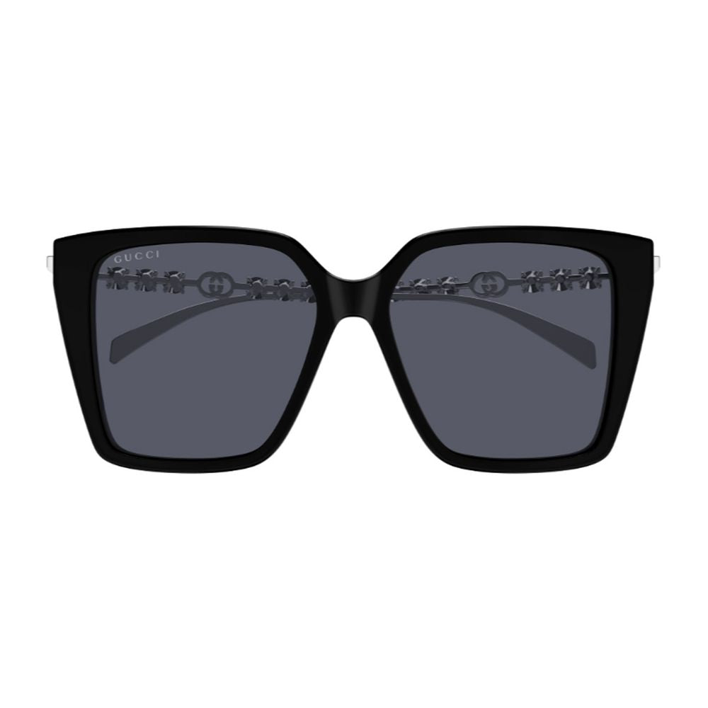 Gg1967S Linea Emblem Square Frame Sunglasses
