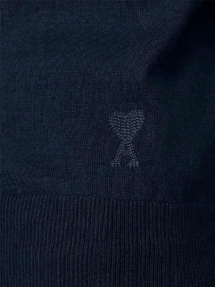Short-Sleeved Polo Shirt in Wool