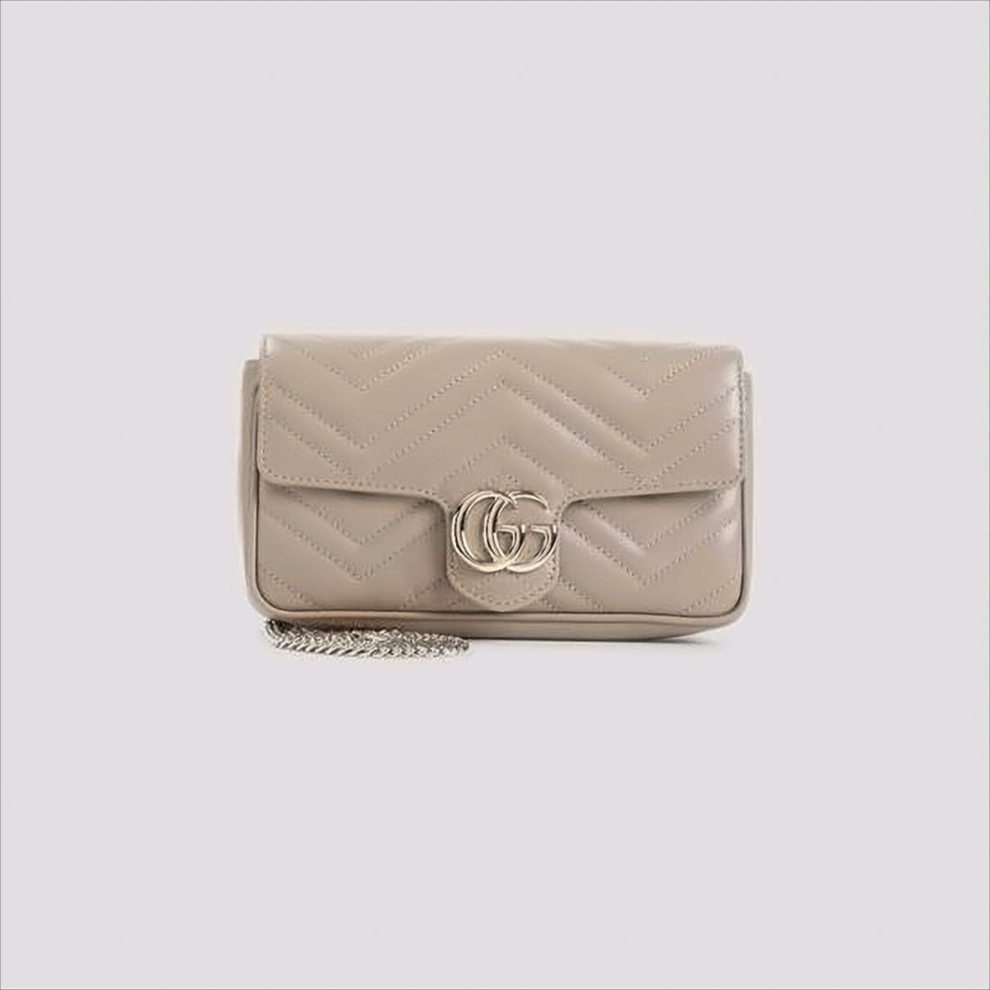 Chevron Quilted Leather Crossbody Bag