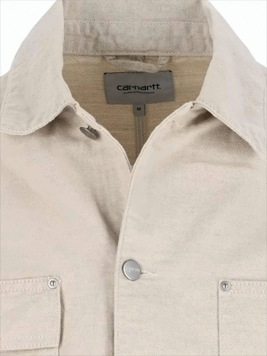 Structured Beige Button-Up Carhartt WIP Jacket