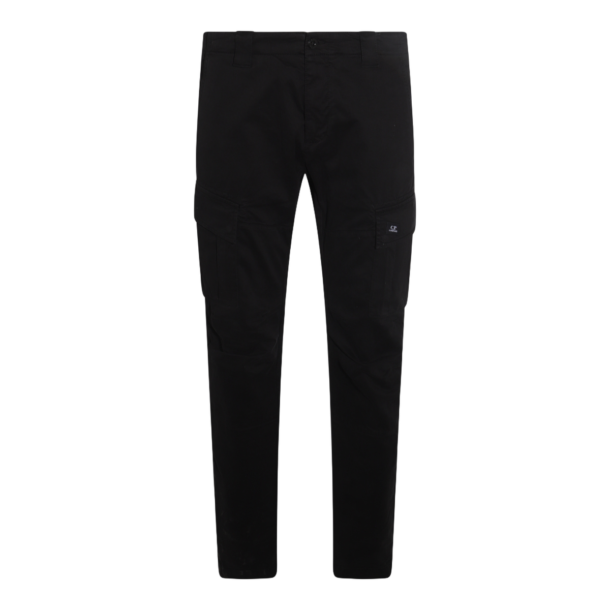 Slim Fit Cargo Trousers with Flap Pockets