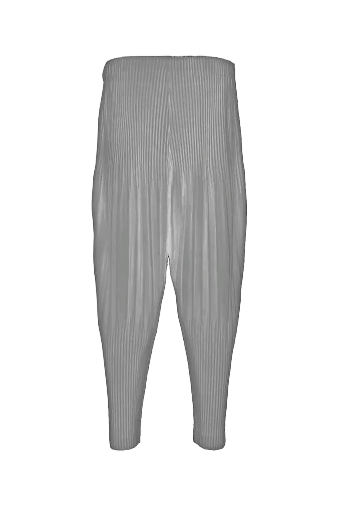 Pleated Design Jogger Pants with Tapered Fit