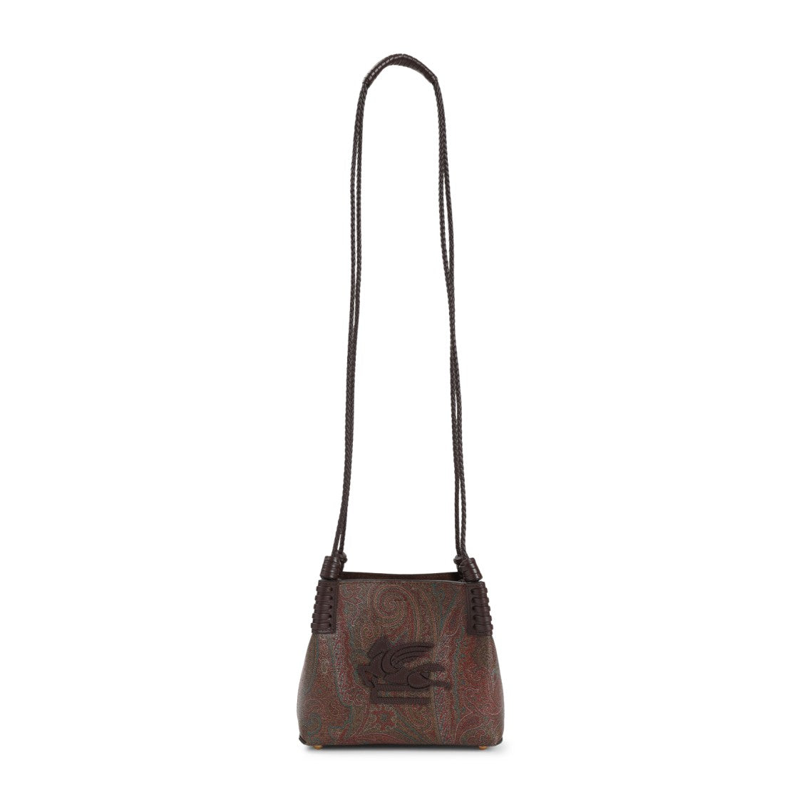 Arnica Xs Shoulder Bag In Signature Brown Canvas