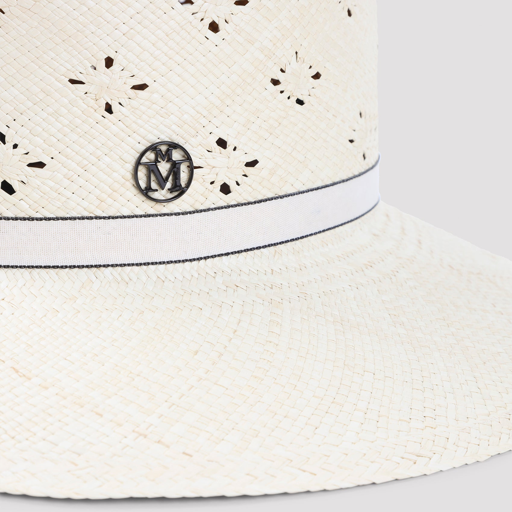 Perforated Wide-Brimmed Hat